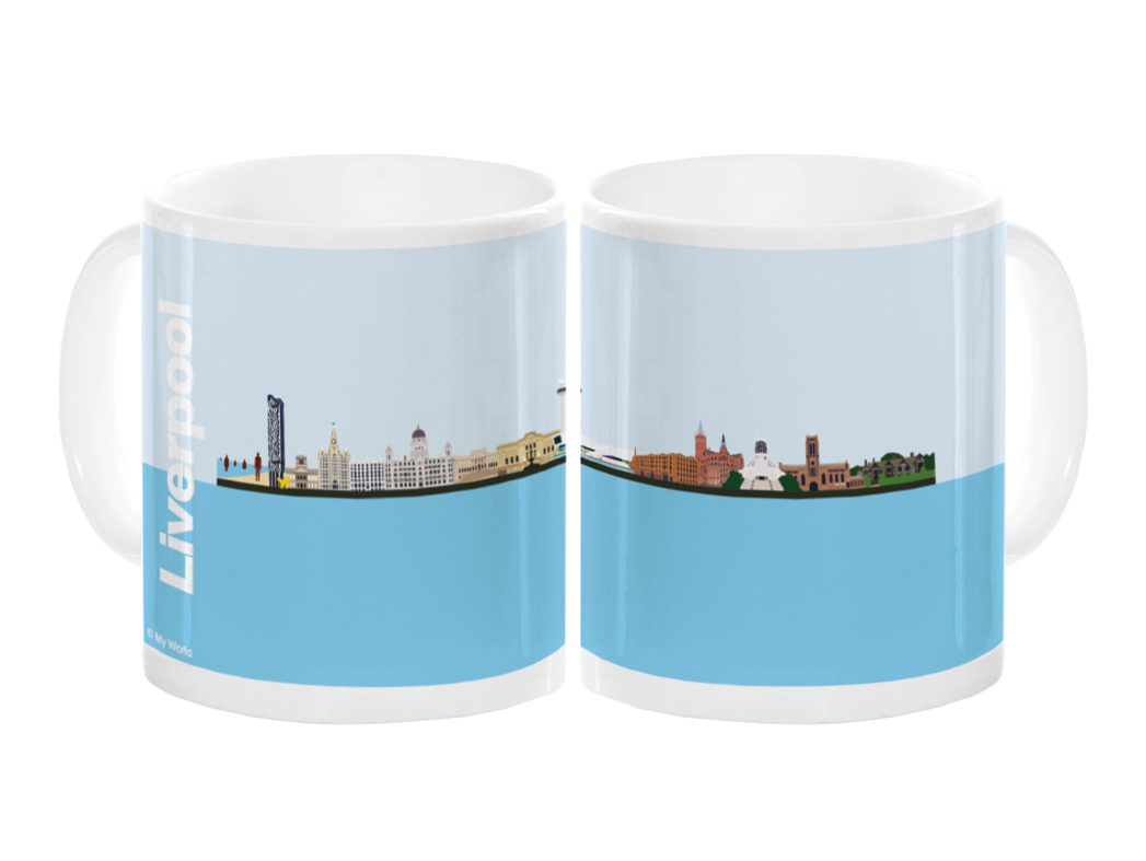 Liverpool Skyline Mug