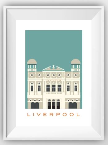 Liverpool Playhouse Print - The Jones Boys