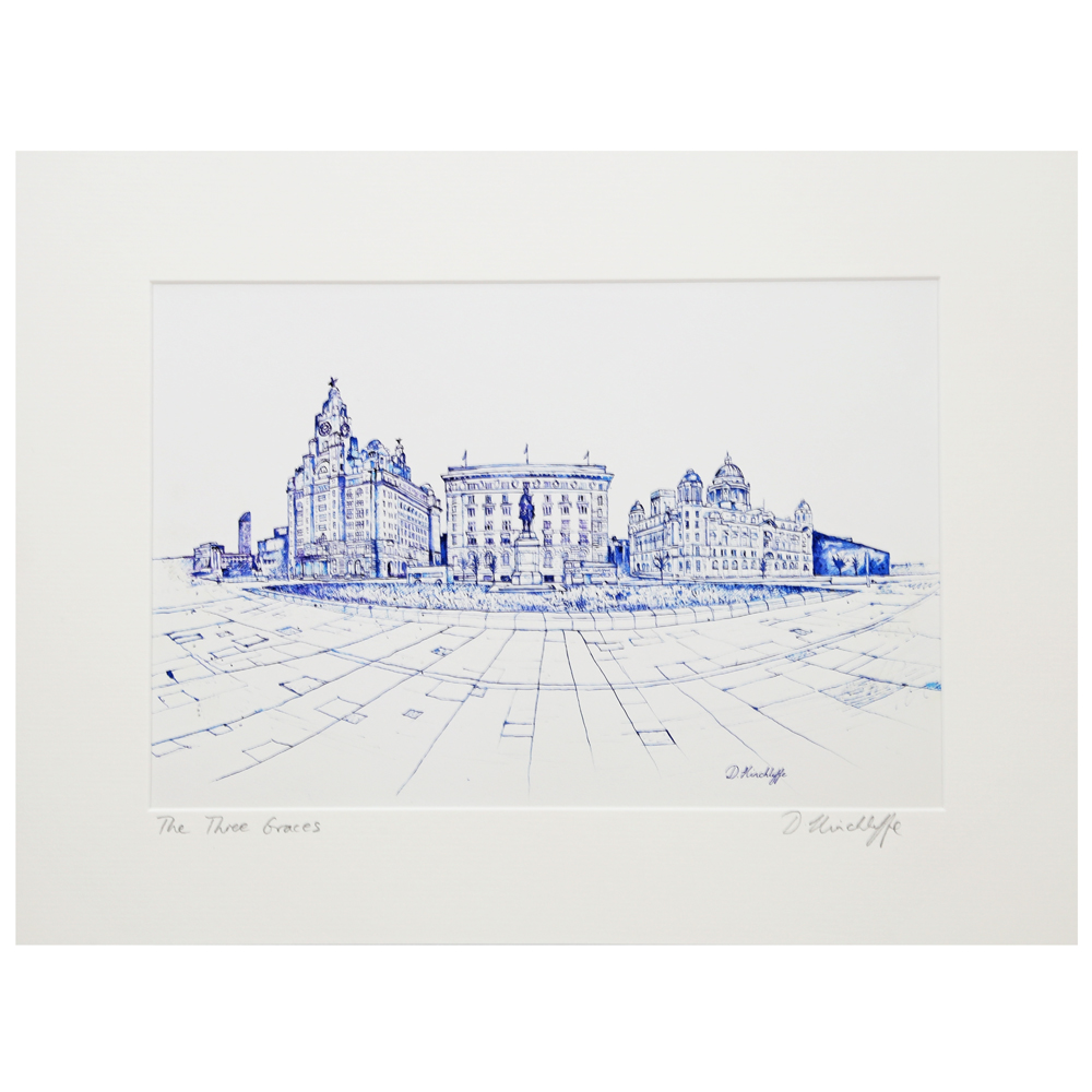 Three Graces Print - Dominic Hinchliffe