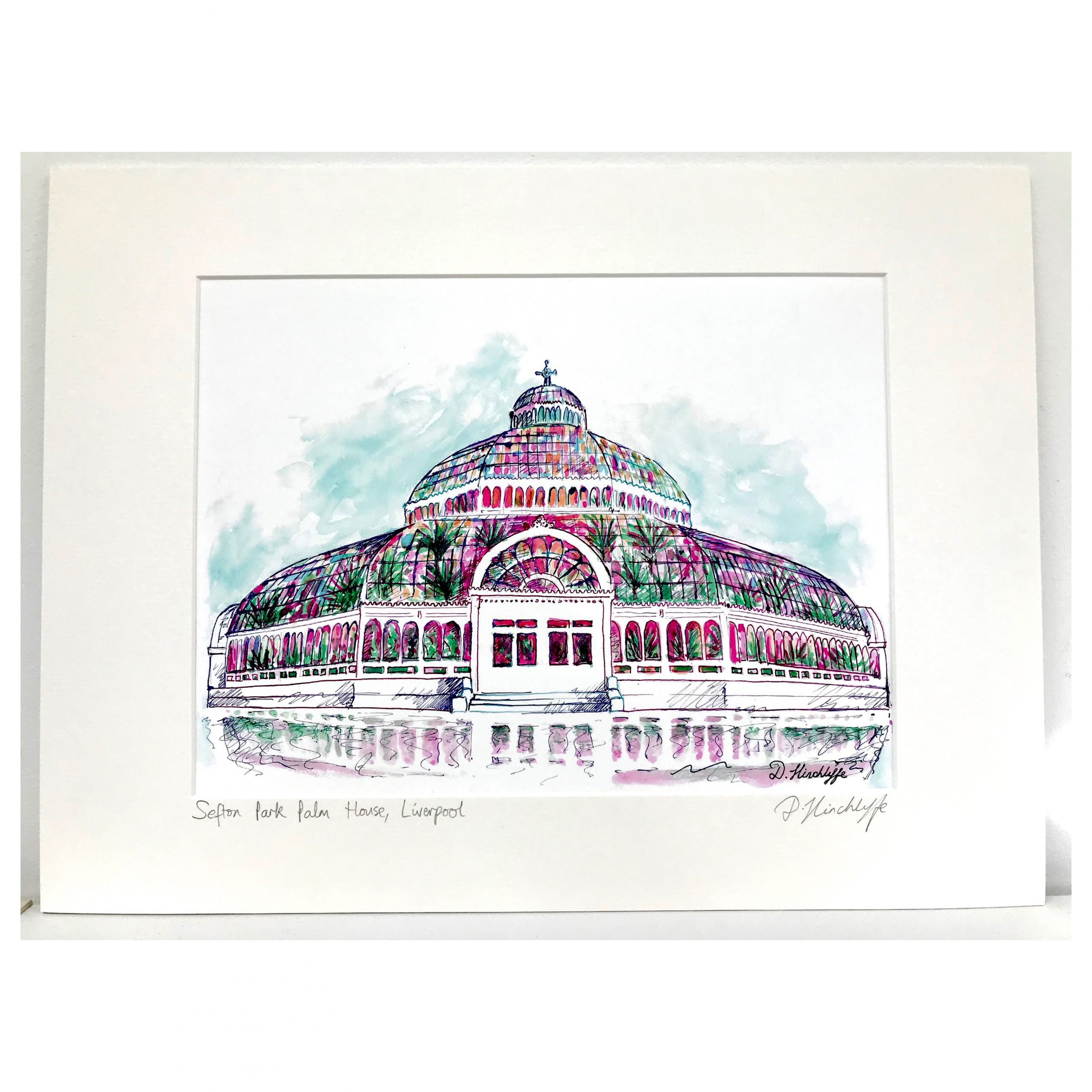 Palm House Print - Dominic Hinchliffe