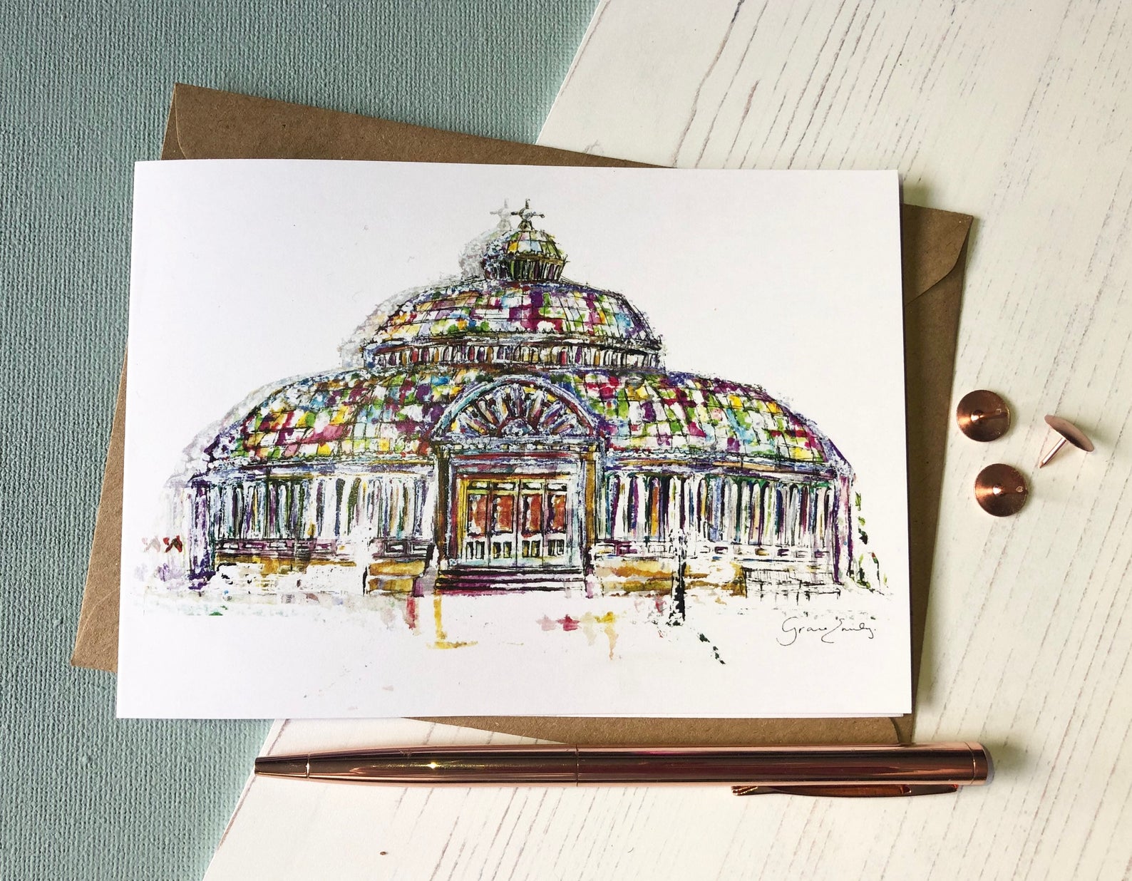 Palm House Card