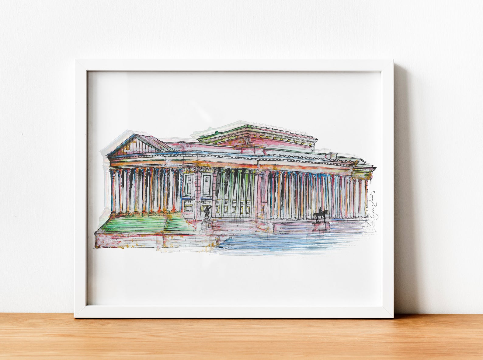 St George's Hall Print - Grace Emily