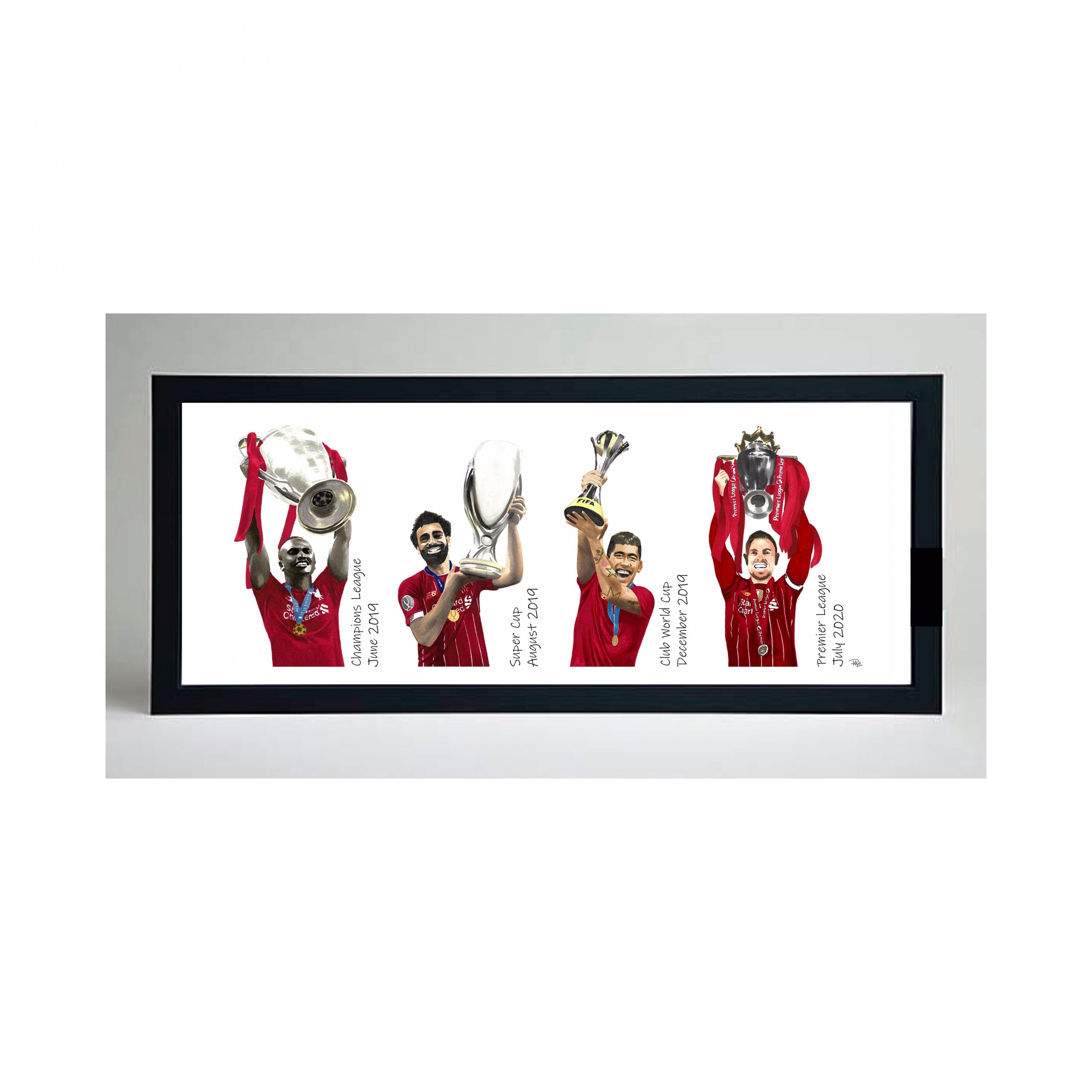 Liverpool FC Trophy Print - Paint By Pablo