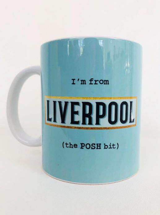 I'M FROM LIVERPOOL MUG - BLUE