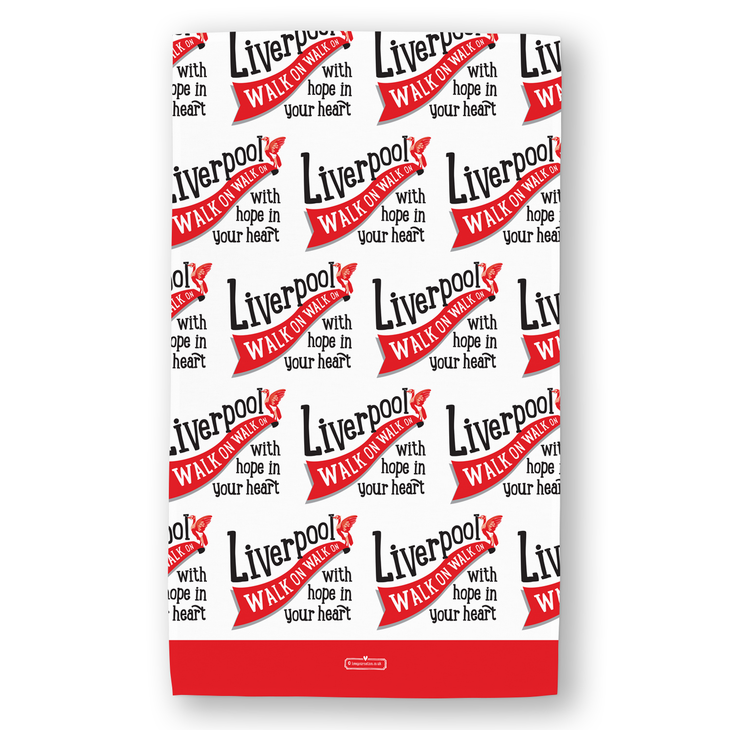 Liverpool Walk On Tea Towel