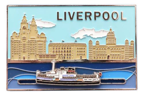 Water Front Slider Fridge Magnet