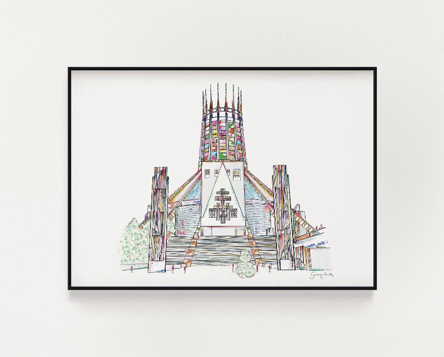 Metropolitan Cathedral Print – Grace Emily